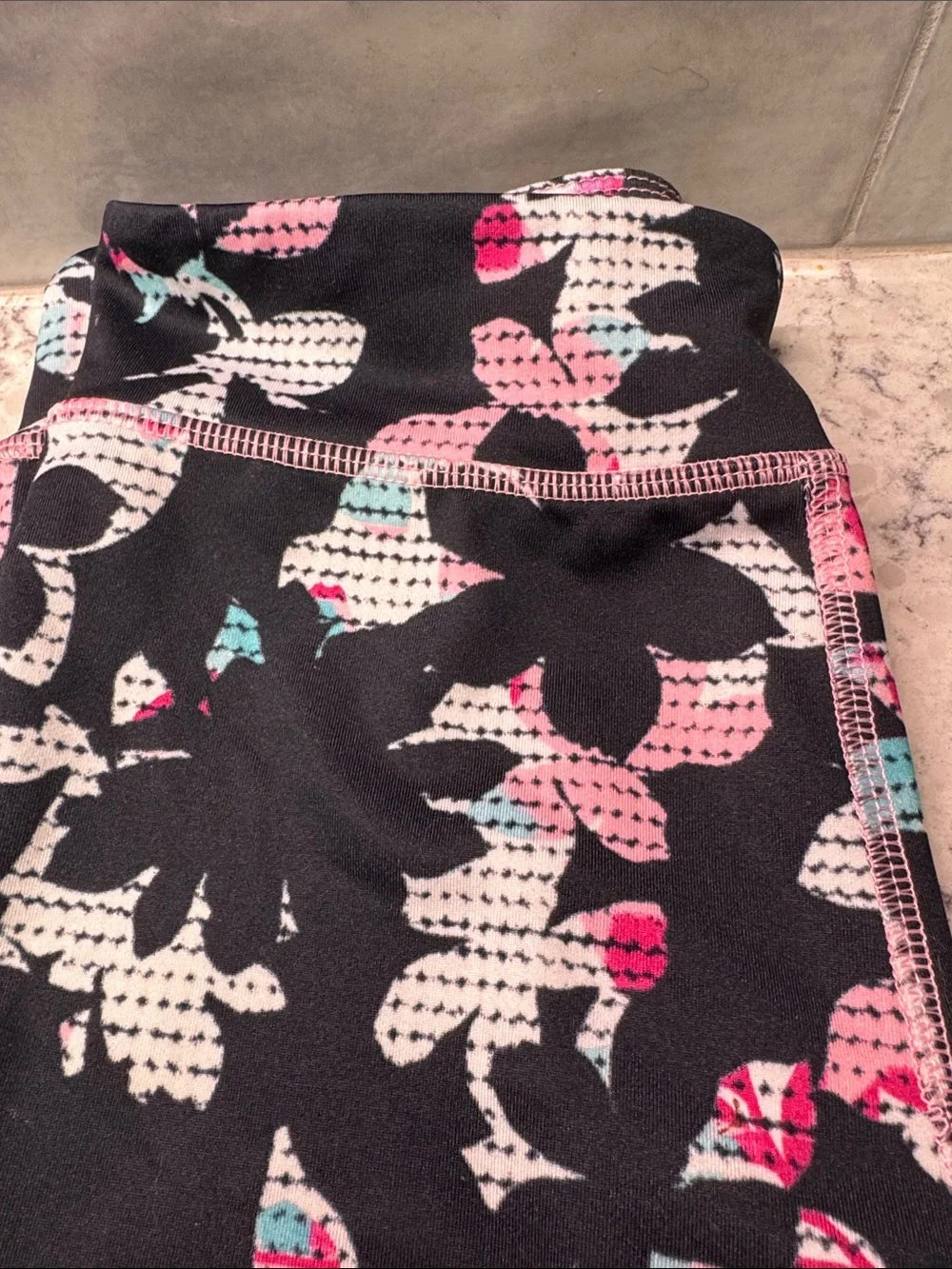Girls Patterned Active Leggings - Pack of 3 Justice,Gap, Sugar Jade Sz Xl